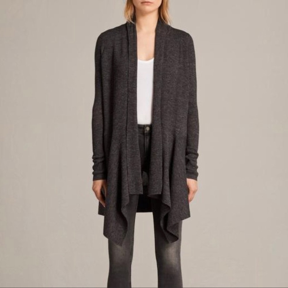 All Saints Keld 100% Merino Cardigan